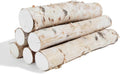 6 Pack Natural Birch Logs 2.3"-3.2" Dia. x 16.5" Length D176