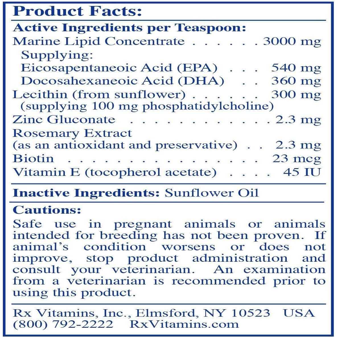 Pet EFA Supplement Z69166