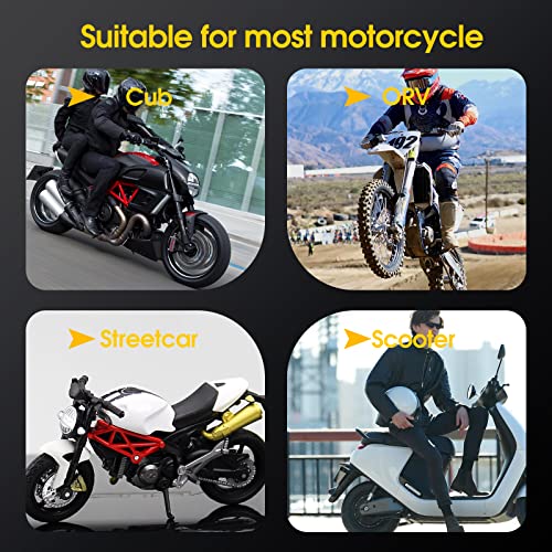 Motorcycle Tire Pressure Monitoring System with 2 External Sensors H22812