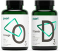Omega 3 Fish Oil and Vitamin D3 Supplement Bundle Capsules T7926