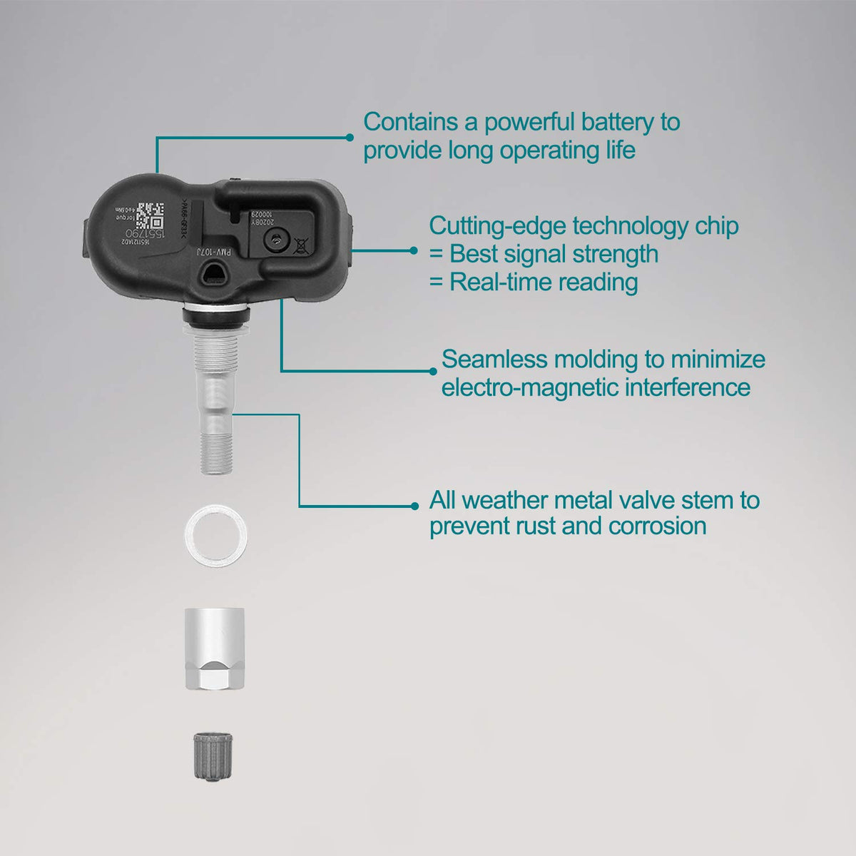 Tire Pressure Sensor 315MHz TPMS 4PCS D4409