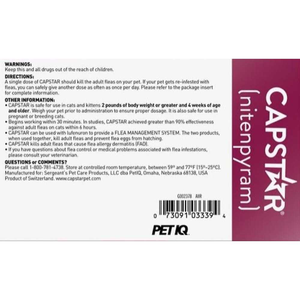 Capstar for Cats R7154