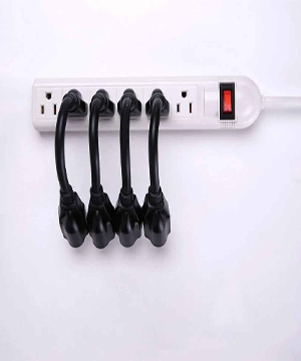 10 PACK 1 Feet Power Extension Cord I652265