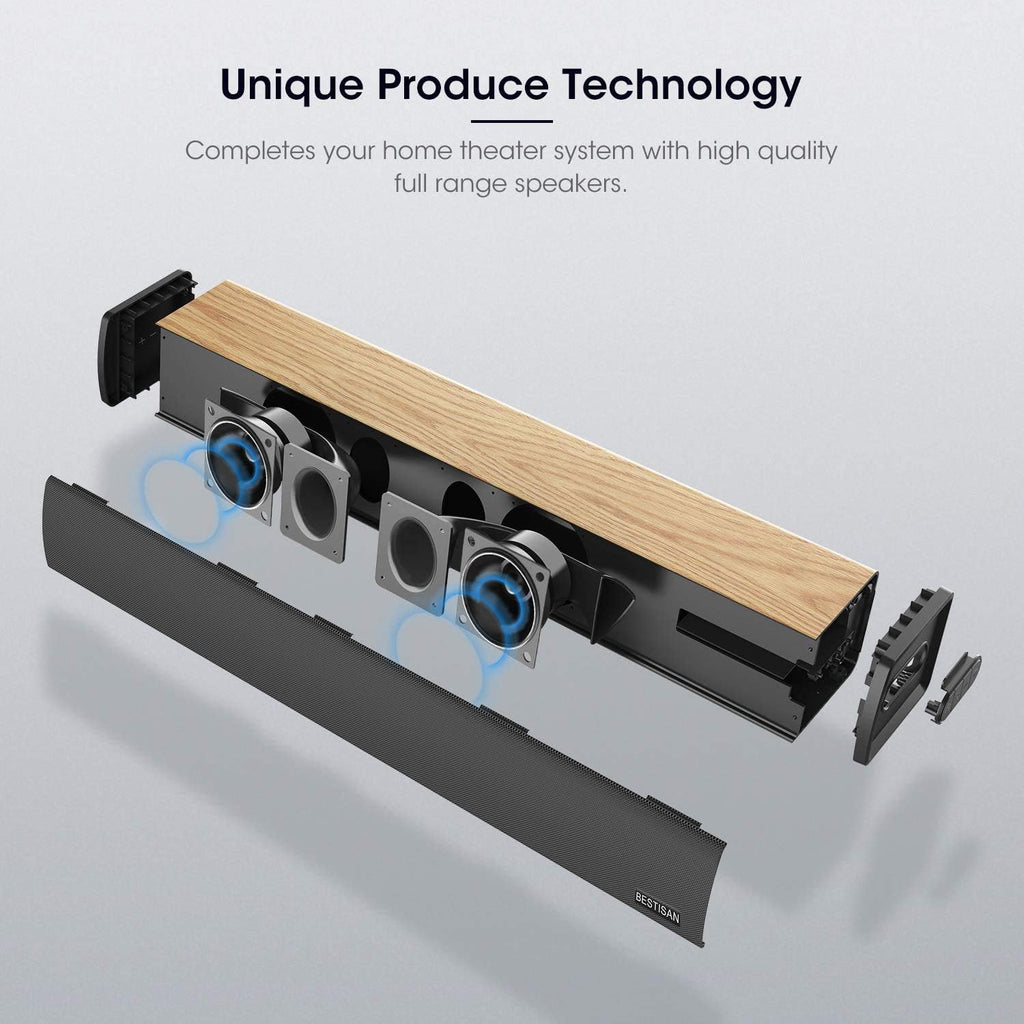Sound Bar with Bluetooth 5.0 TV Speaker Q5047