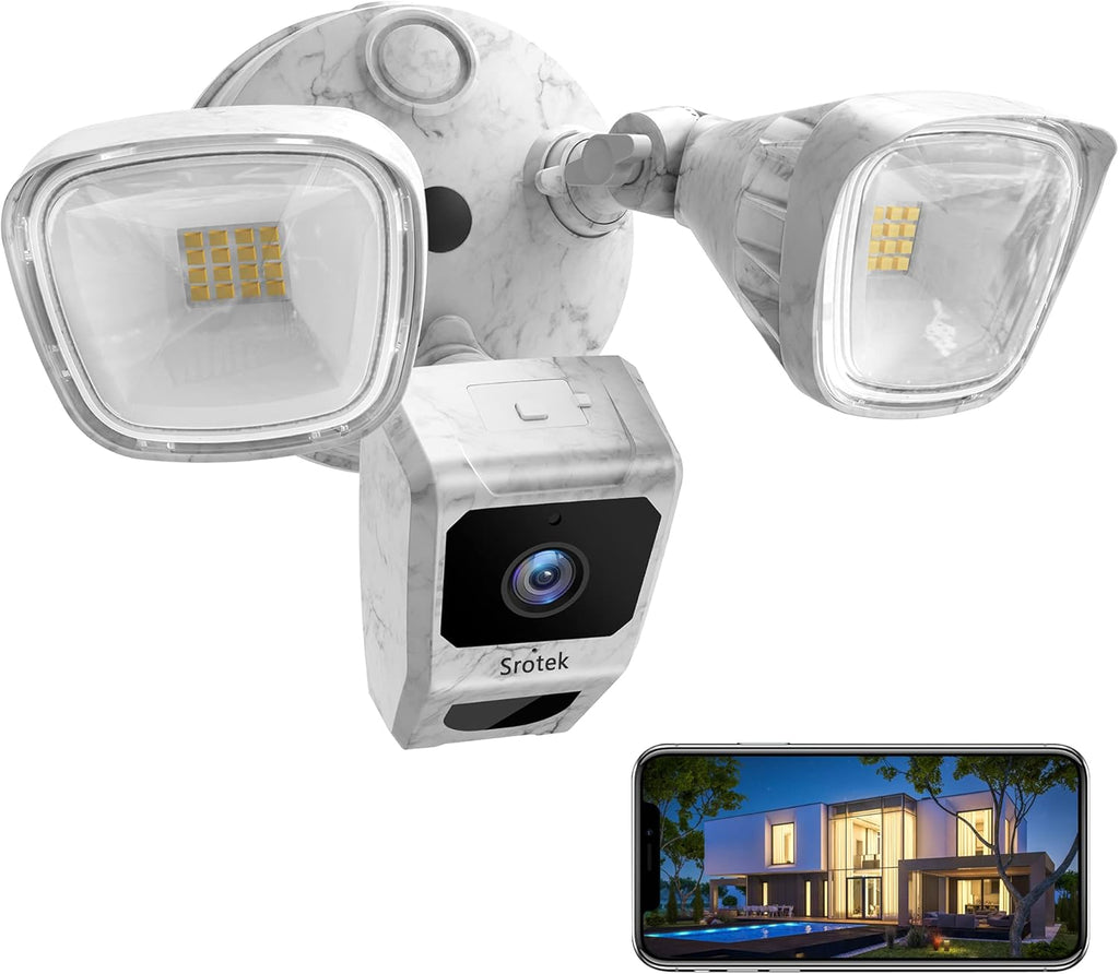 Wireless Outdoor 1080P HD Floodlight Security Camera C8984