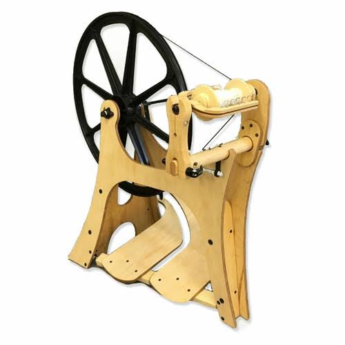 Double-Treadle Spinning Wheel C108