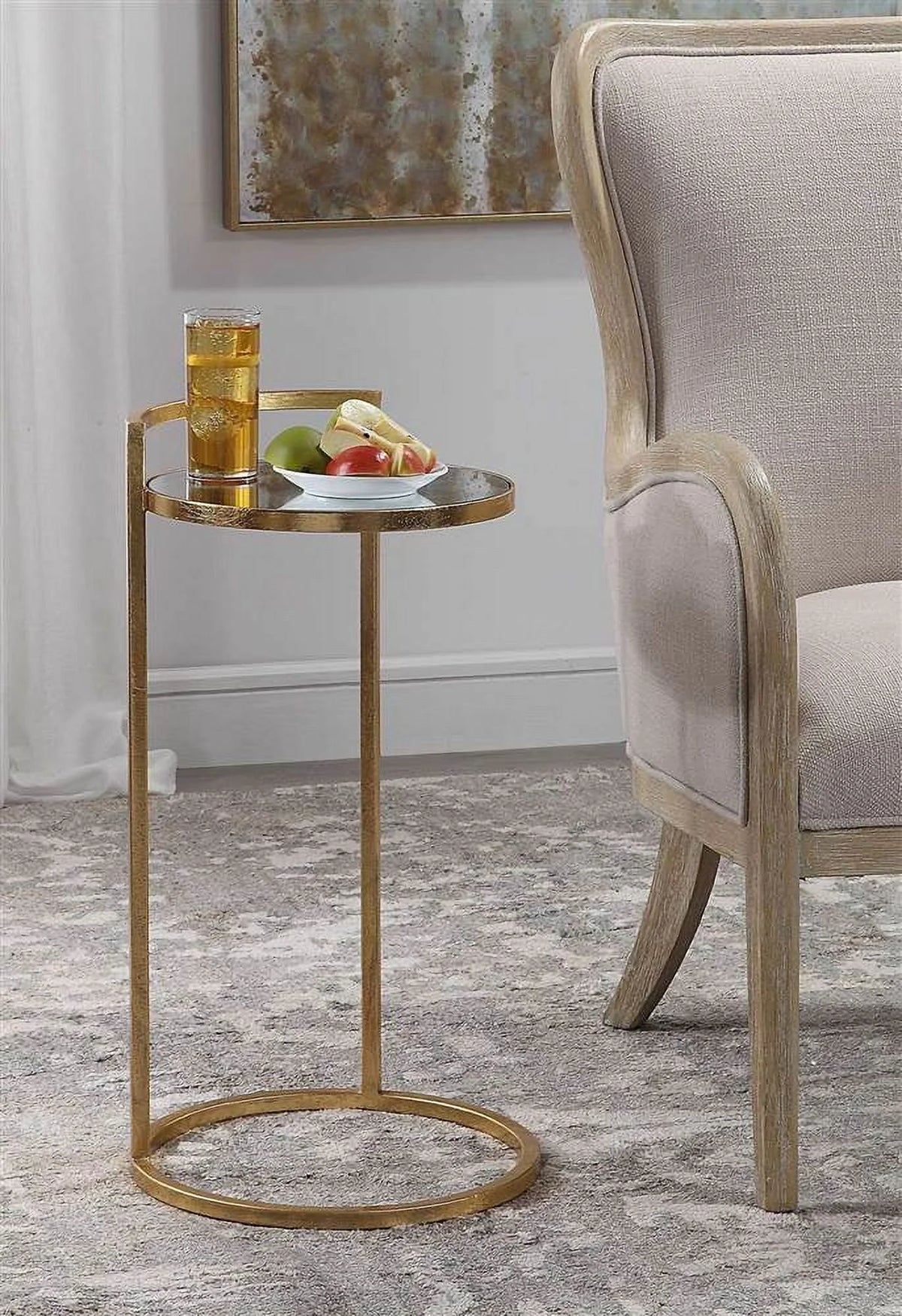 25.98 inch Accent Table L502