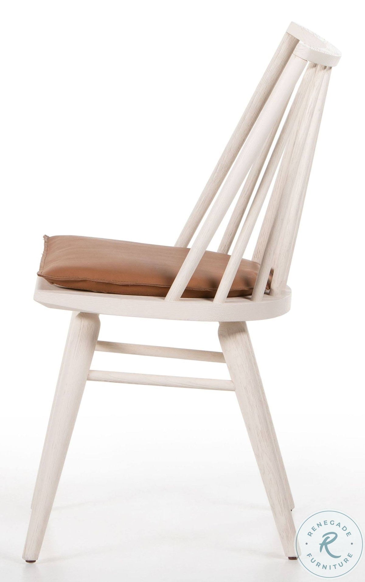 Off White Windsor Chair with Cushion R355