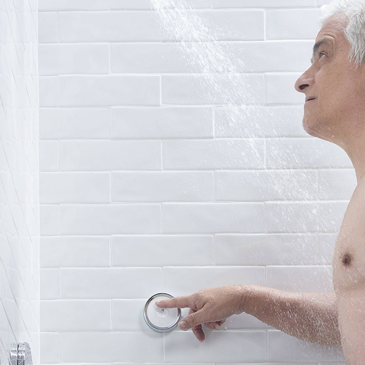 4-Function Shower Head 2.5 GPM Polished Chrome Y10757