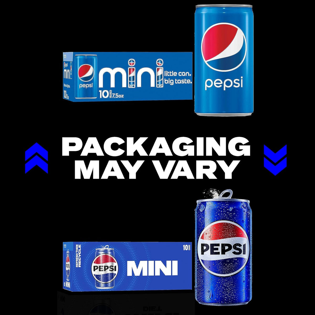 Mini Cans, 7.5 Ounce (Two packs of 10) C5743