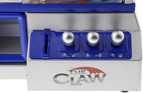 Blue Electronic Candy Grabber Machine Arcade Game with LED Lights A368