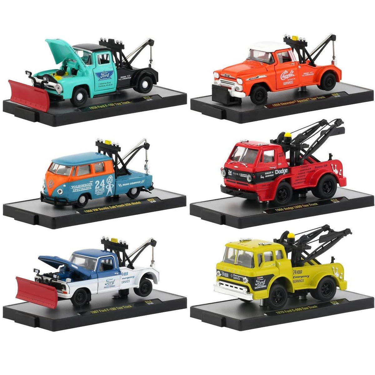 1/64 Diecast Model Cars 6 Piece Set C31093