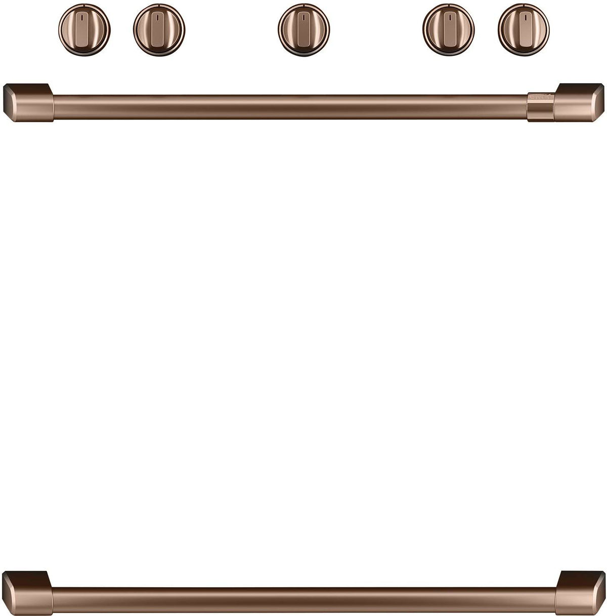 Brushed Copper Handle and Knob Kit R10306