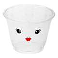 9 Ounce Clear Plastic Disposable Cups J352