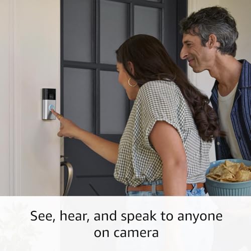 Satin Nickel Battery Doorbell I835126