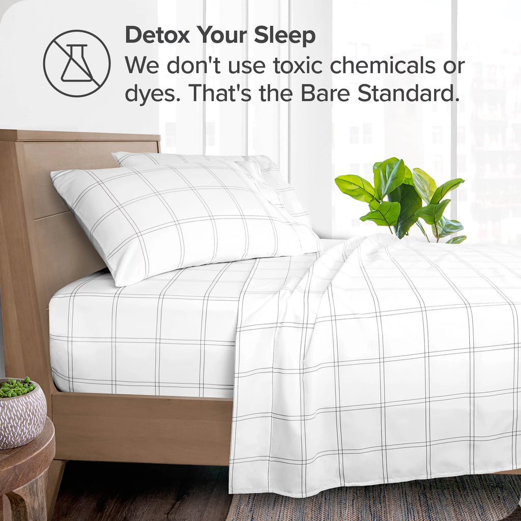 Ultra-Soft 4-Pieces Deep Pockets Queen Sheet Set Z89364