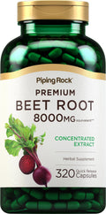 8000mg Beet Root Capsules Herbal Supplement T414