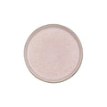 Stoneware Gastro Plate Ø 21 cm Grey, Light Pink J581915