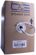 16AWG 2 Conductor Solid Copper Speaker Wire Cable M24797