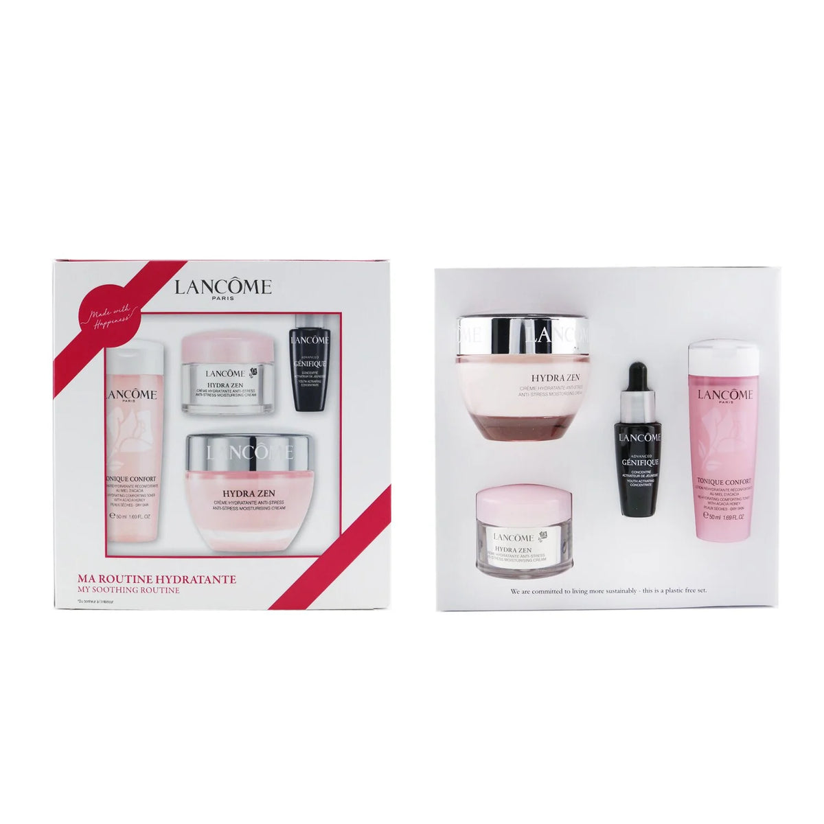 4pcs Soothing Routine Set with Tonique and Moisturizing Creams Z19989