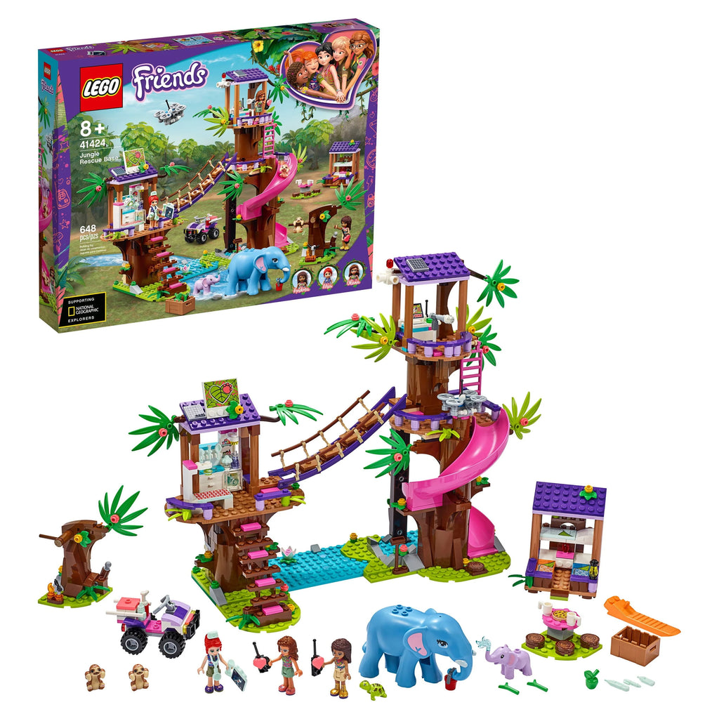 Jungle Rescue Base 648 Pieces W277806