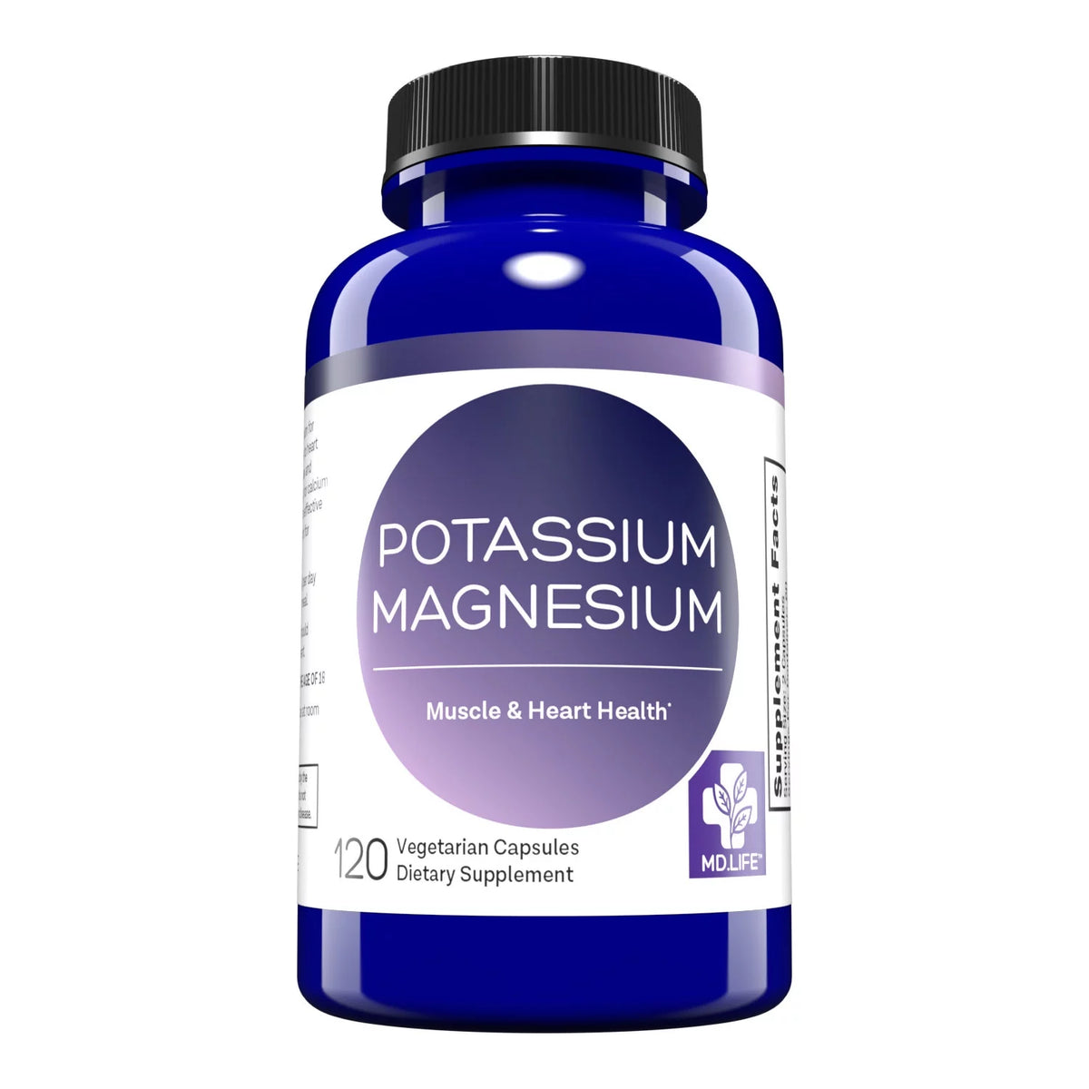Magnesium Potassium Supplement 120 Ct N18304