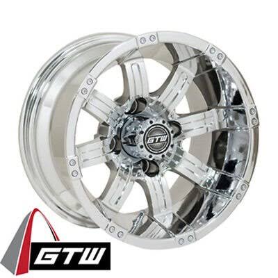 12 inch Chrome Golf Cart Wheel T350447
