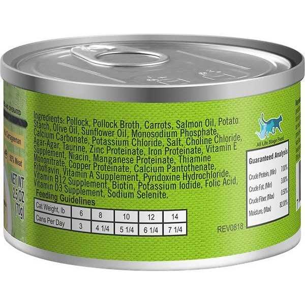 Salmon & Pollock Stew Cat Food X501