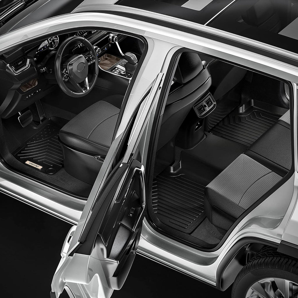 Custom Fit All Weather Front & 2nd Seat Floor Liners H216