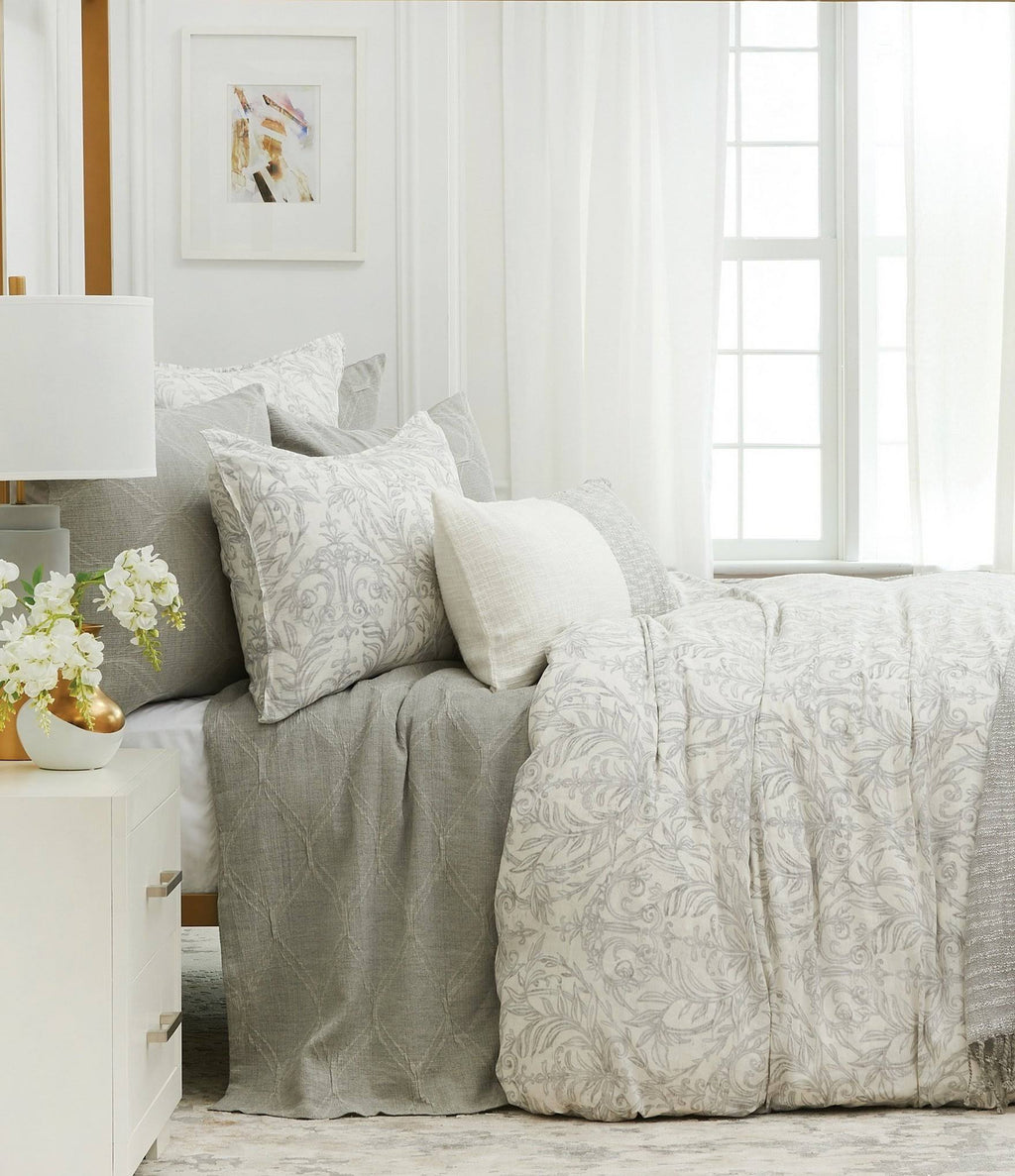 Queen Stone Matelasse Coverlet B931
