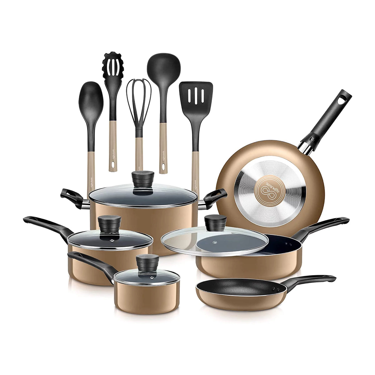 15 Piece Non Stick Cookware Set C97851