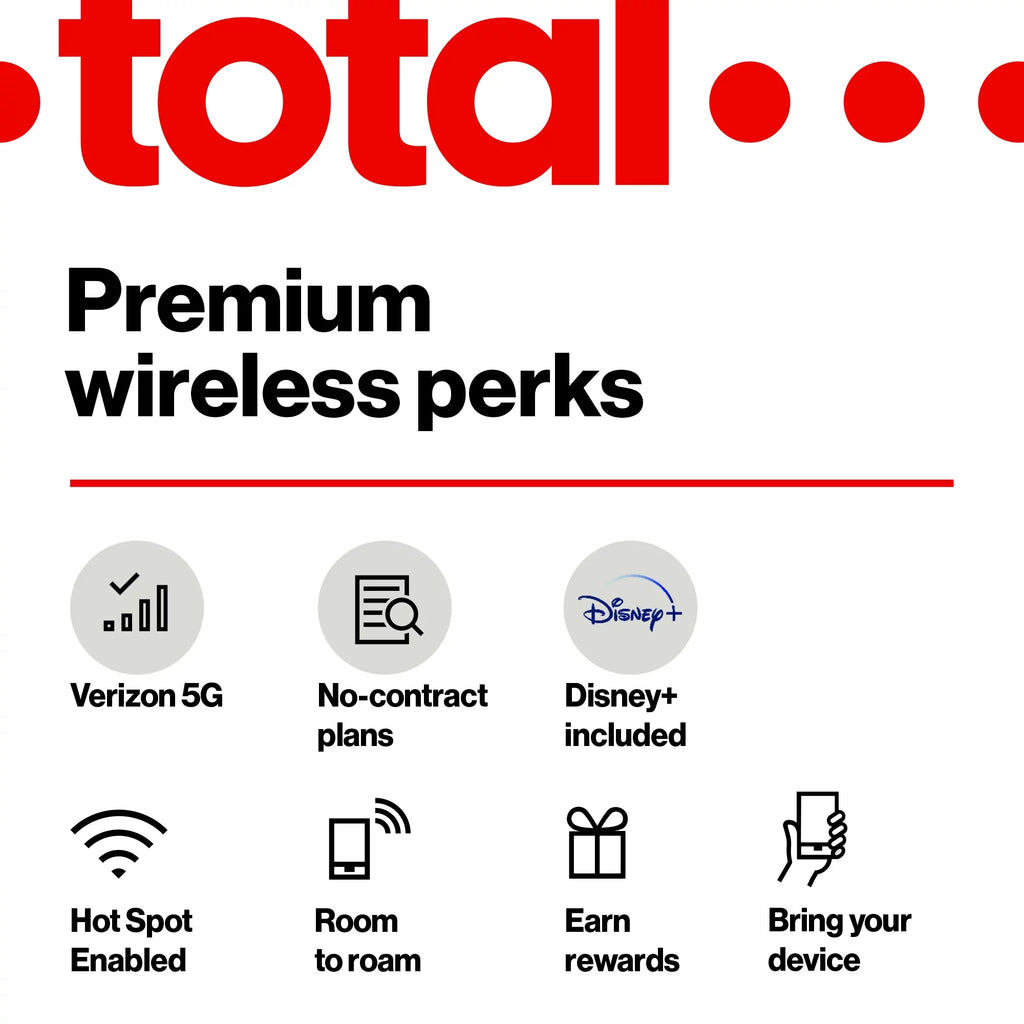 $60 Unlimited 30-Day 2 Lines Prepaid Plan with 30GB Shared Data and 10GB Mobile Hotspot Per Line G81068