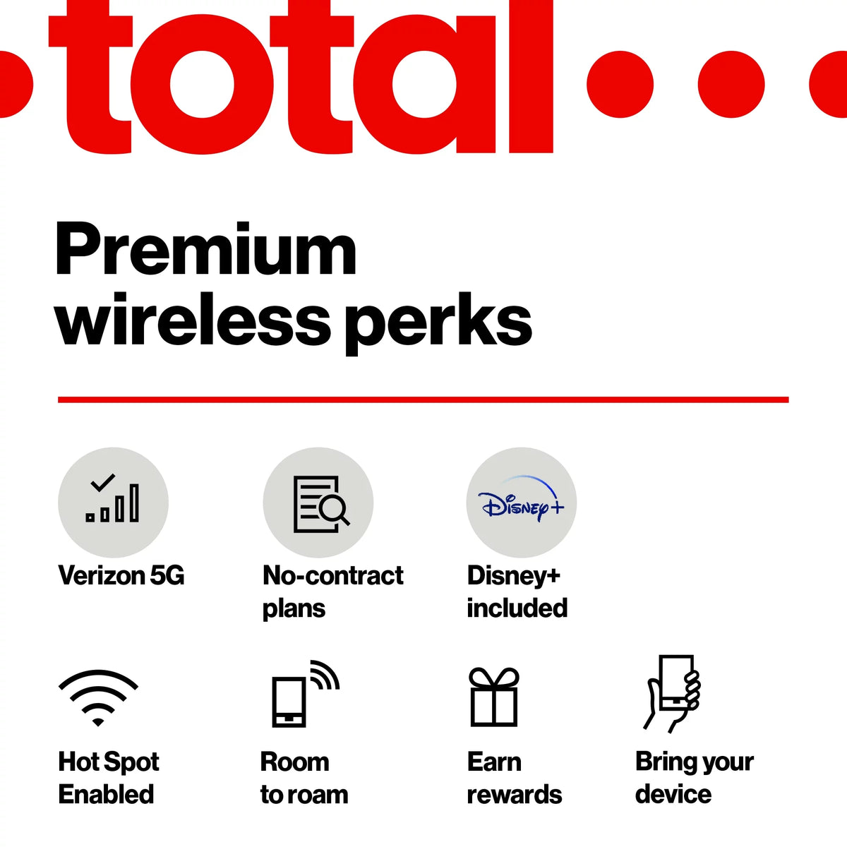 $60 Unlimited 30-Day 2 Lines Prepaid Plan with 30GB Shared Data and 10GB Mobile Hotspot Per Line G81068