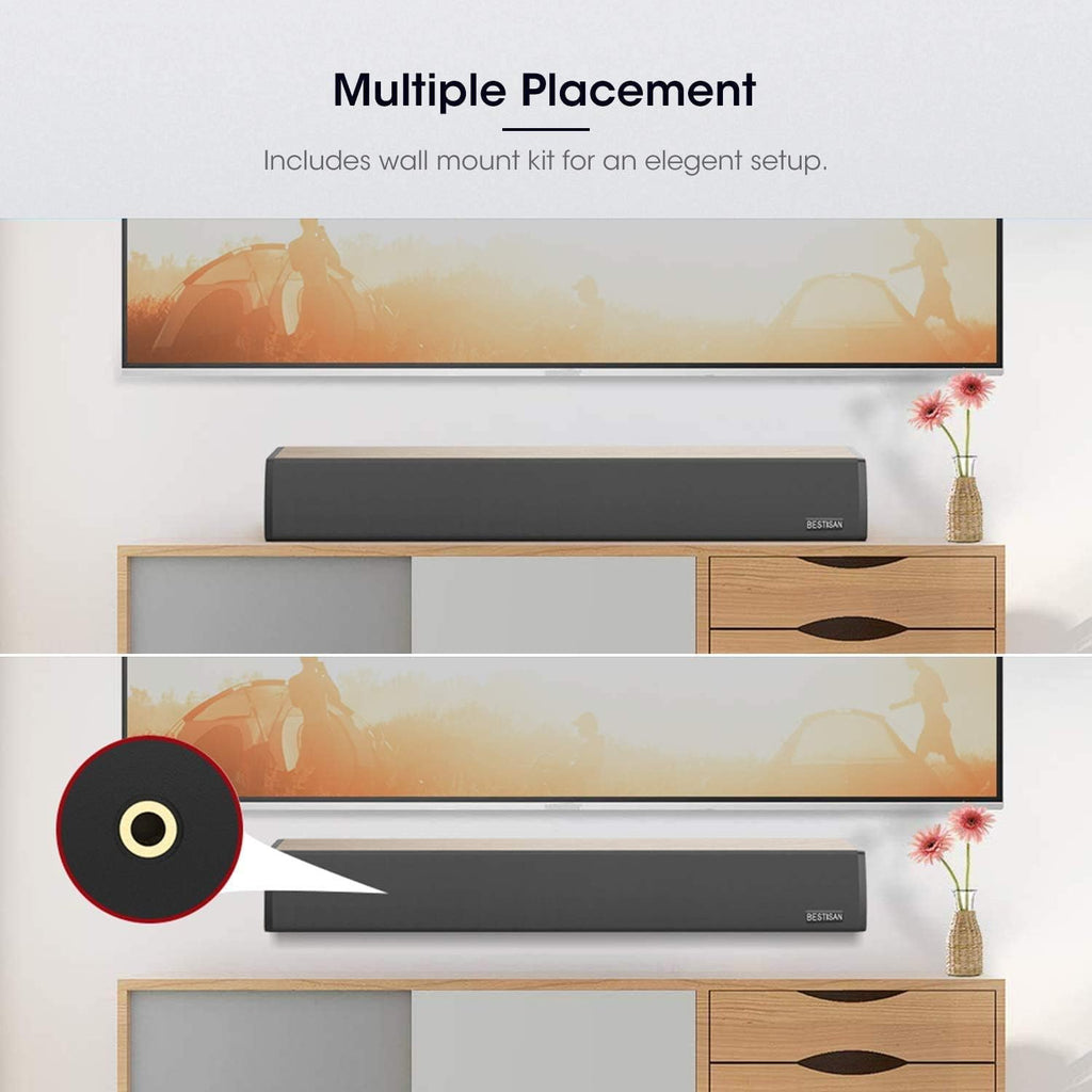 Sound Bar with Bluetooth 5.0 TV Speaker Q5047
