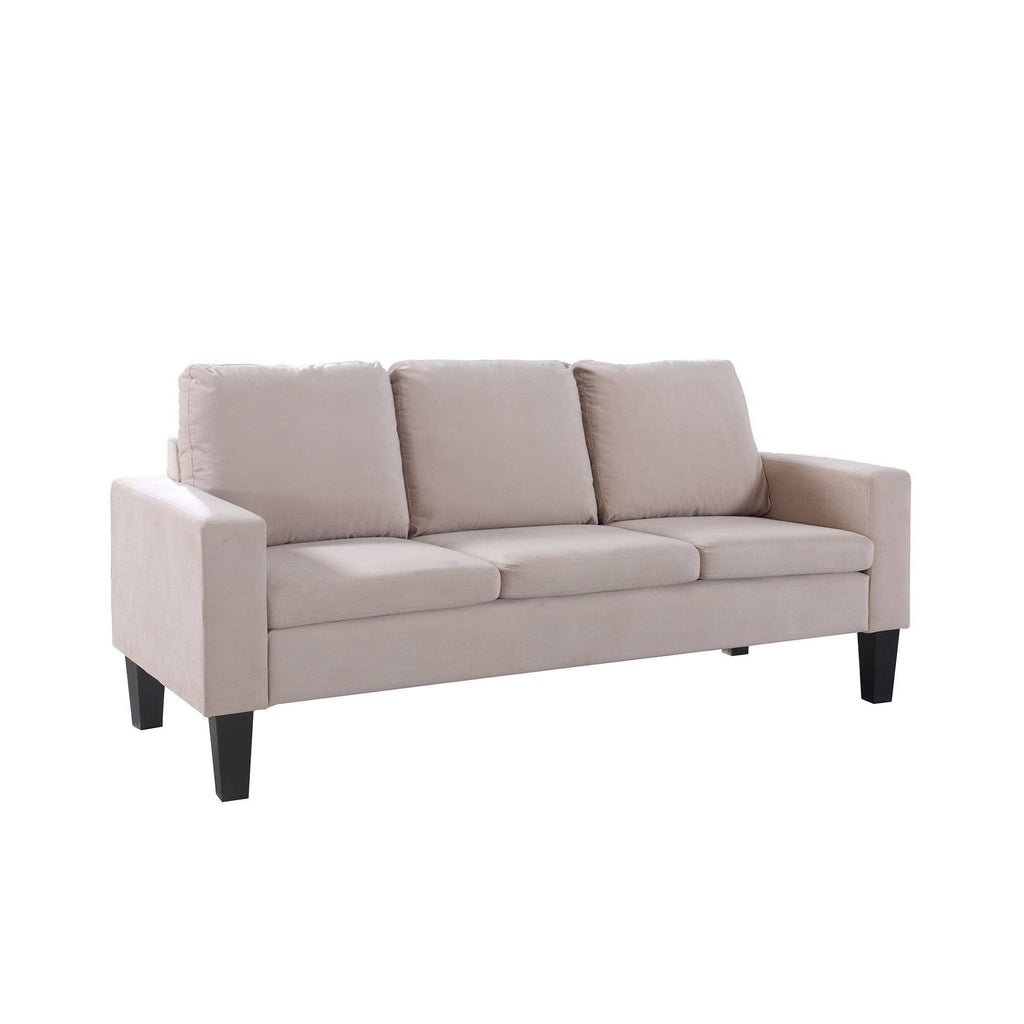 Beige Microfiber Sofa C614746