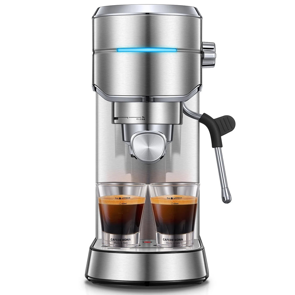 20 Bar Espresso and Cappuccino Maker with Milk Frother Steam Wand Z35629
