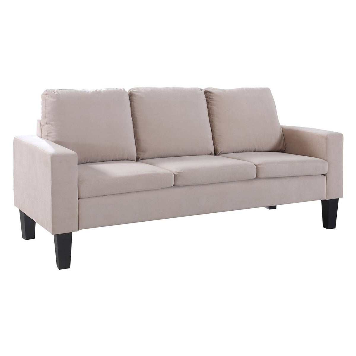 Beige Microfiber Sofa C614746
