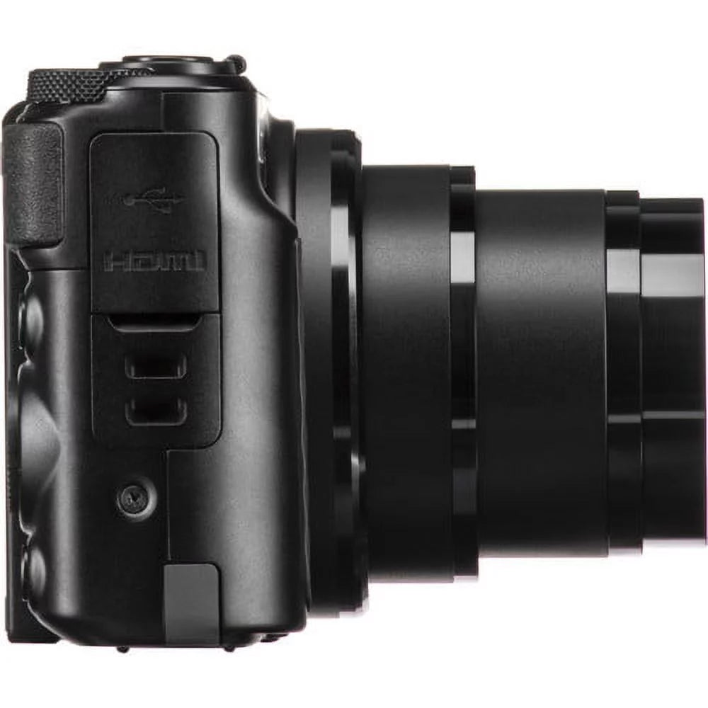 Black Digital Camera with 64 GB Memory Card Z41437