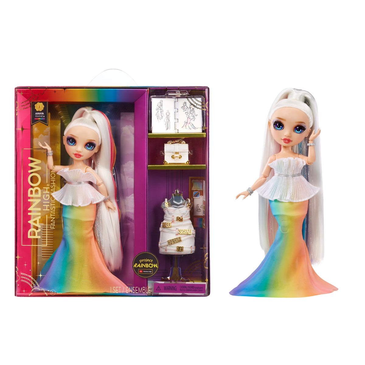 Rainbow 11” Fashion Doll L173766
