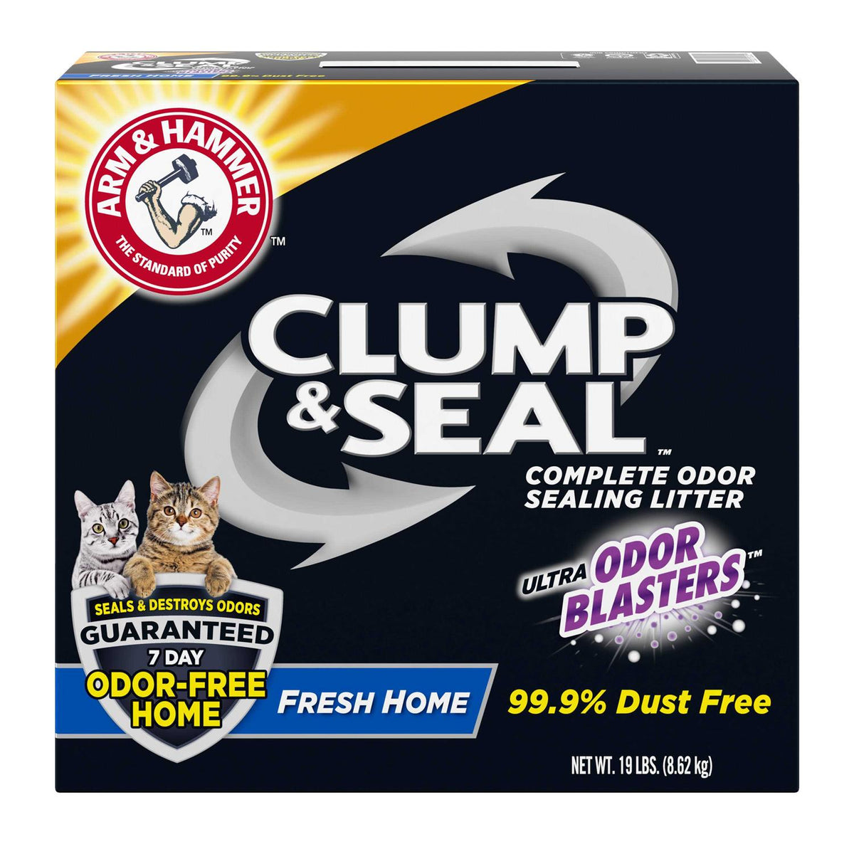 Clump & Seal Fresh Home Cat Litter F6323