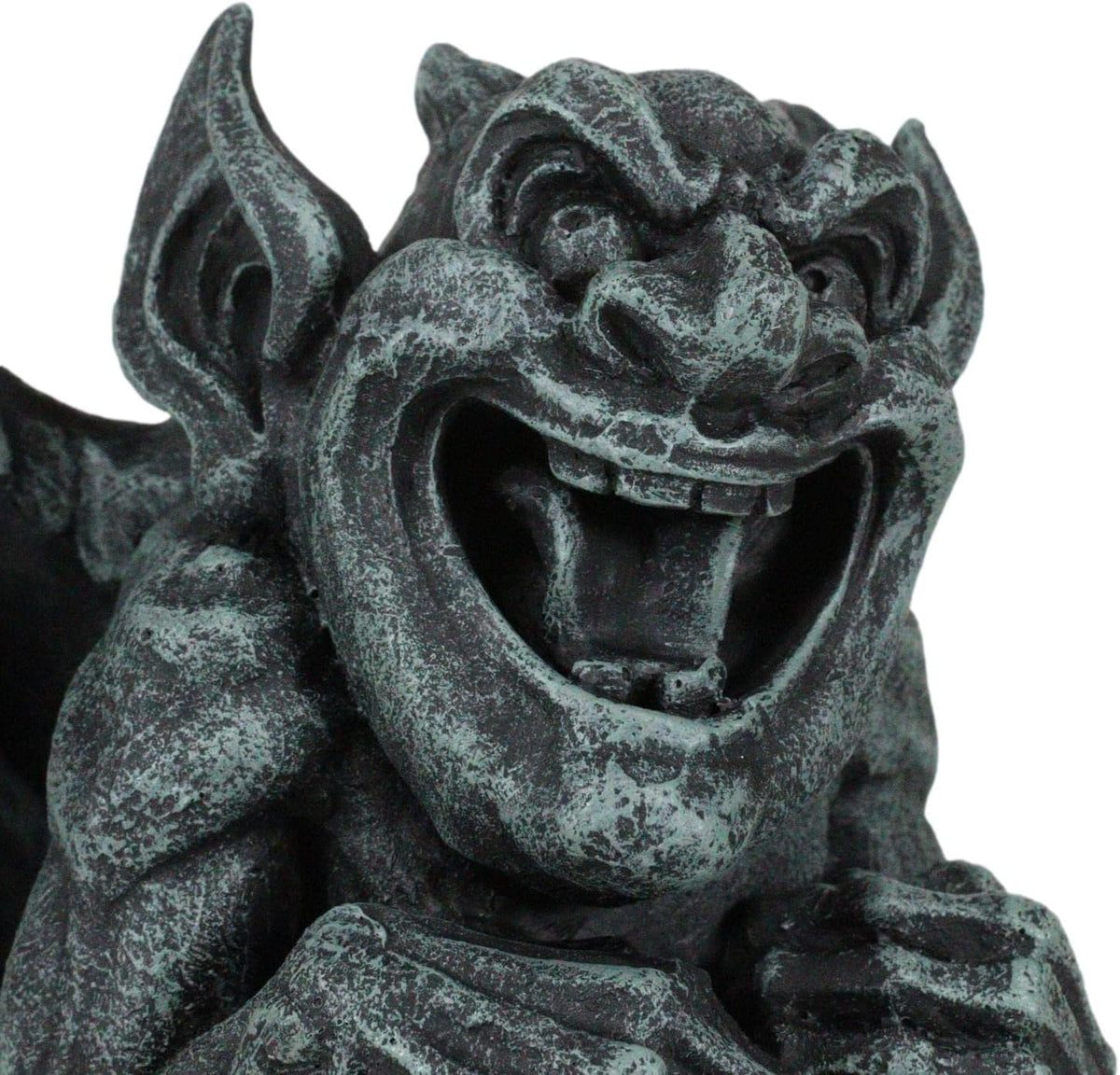 Gothic Winged Guardian Gargoyle Figurine Faux Stone Resin Sculpture C377
