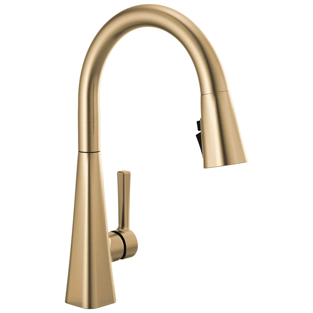 Single-Handle Pull-Down Kitchen Faucet Bronze D7373