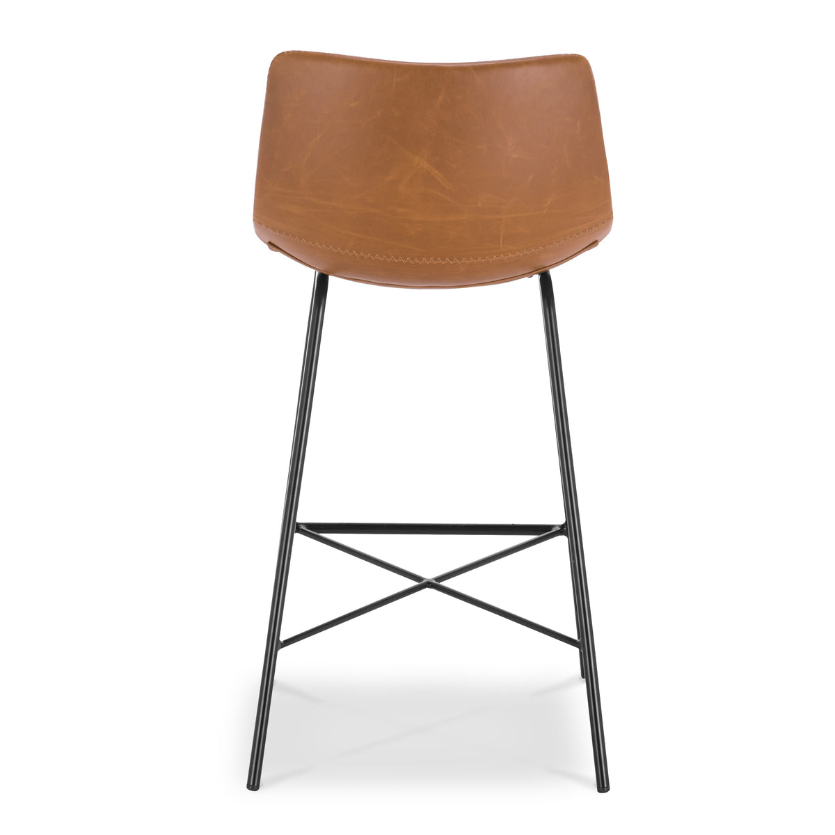 Tan Counter Stool Set of 3 O7984