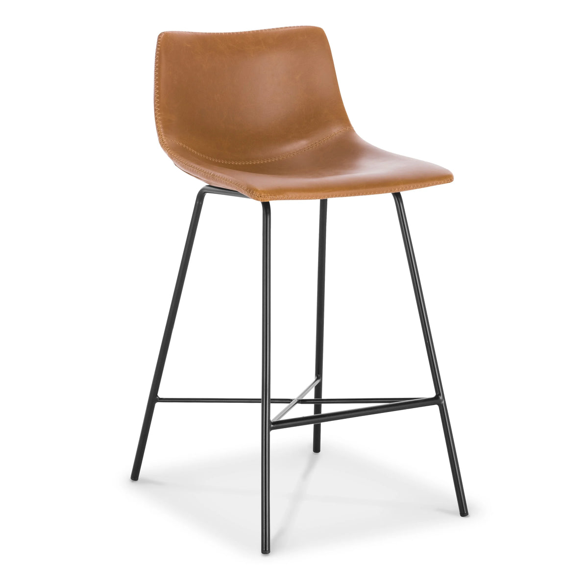 Tan Counter Stool Set of 3 O7984