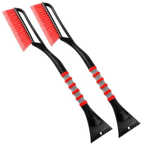 2 Pack 27" Snow Brush and Ice Scrapers U944814