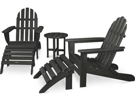 Sunset Red 5-Piece Adirondack Set Z1233