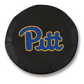 Black Vinyl Fitted Spare Car Tire Cover N493376