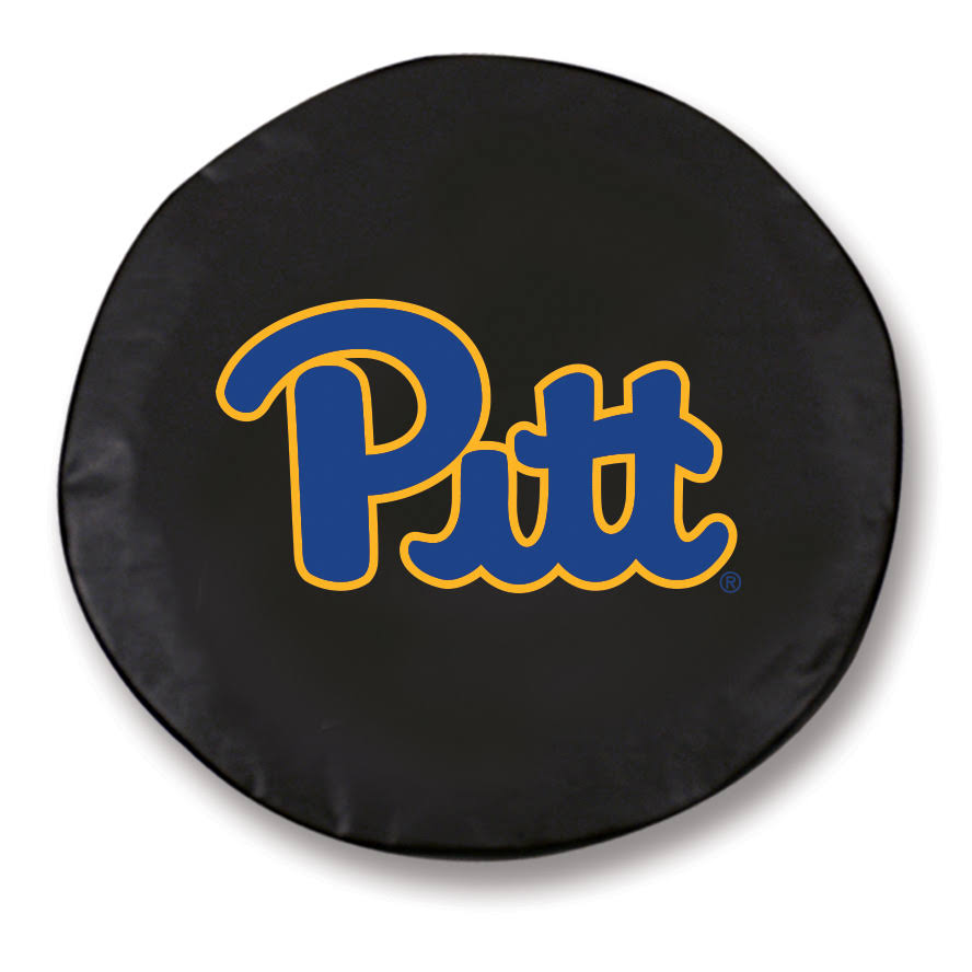 Black Vinyl Fitted Spare Car Tire Cover N493376