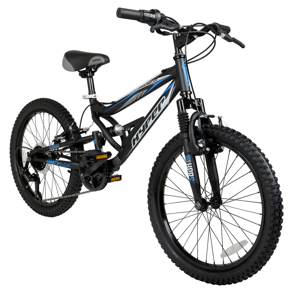 20 Boys Black Mountain Bike L237