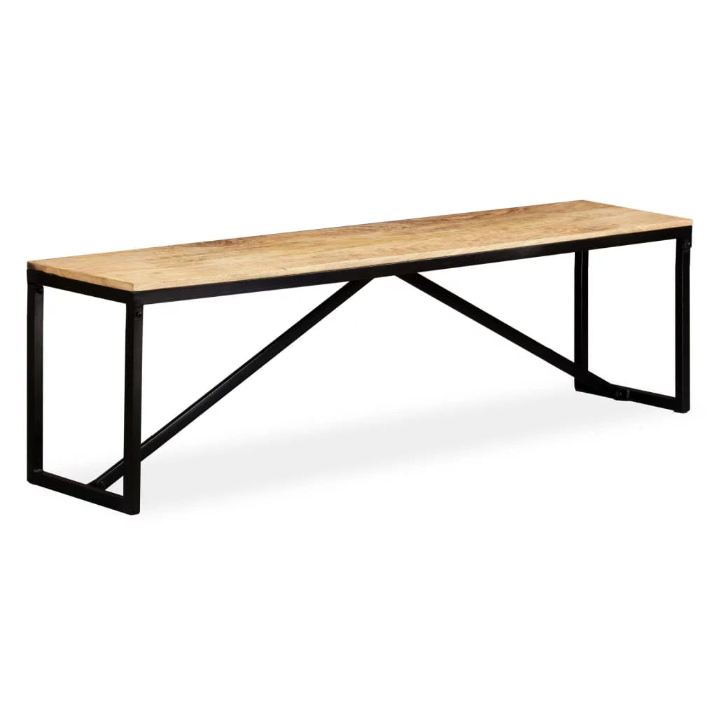 Solid Mango Wood Bench W732